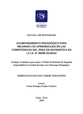 Acompanhamento Pedagógico para Melhorar os Aprendizados em Matemática em uma Instituição de Ensino Rural