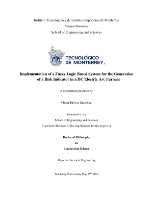 Implementation of a Fuzzy Logic Based System for the Generation of a Risk Indicator in a DC Electric Arc Furnace