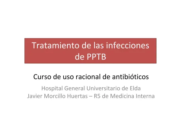 Tratamiento de las infecciones de piel y partes blandas