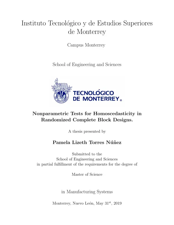 Nonparametric Tests for Homoscedasticity in Randomized Complete Block Designs