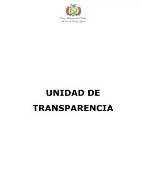Acceso a la Información y Denuncias Orales en el Ministerio de Salud y Deportes de Bolivia