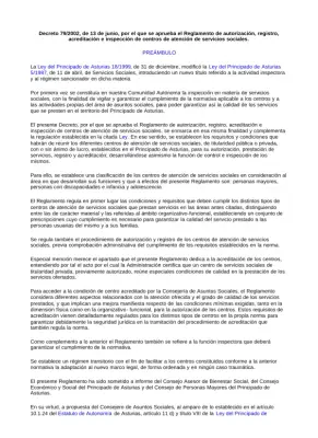 Reglamento Centros Servicios Sociales