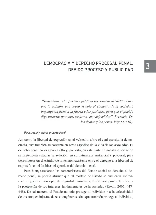 La Relación entre el Derecho Penal y la Democracia: Un Análisis del Debido Proceso