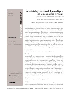 Análisis de la Economía Circular