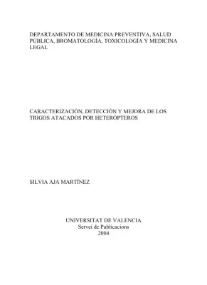 Caracterització, detecció i millora dels trigs atacats per heteròpters