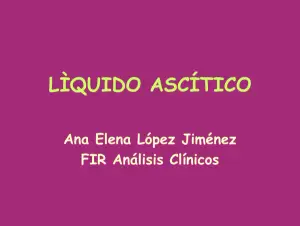 Ascitis: Exudado vs. Trasudado