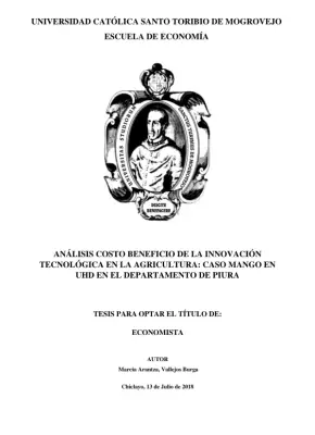 Análisis Costo-Beneficio Innovación Agrícola