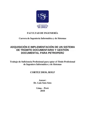 Gestión Documental en Petroperú