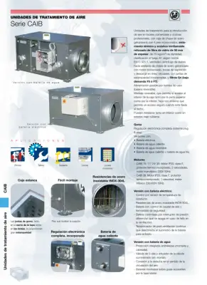 Unidades CAIB: Tratamiento Aire