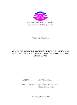 Recuperación de Información en Español