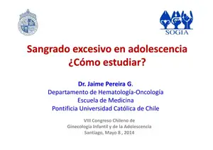 Menorragia en Adolescentes