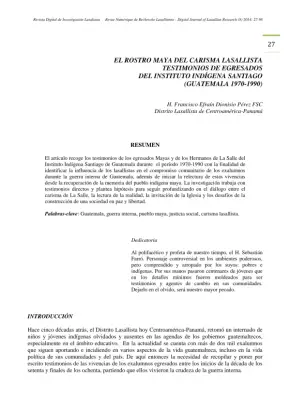Carisma Lasallista: Guatemala