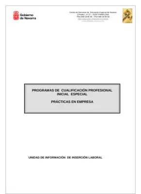 Prácticas en Empresa: Guía PCPI