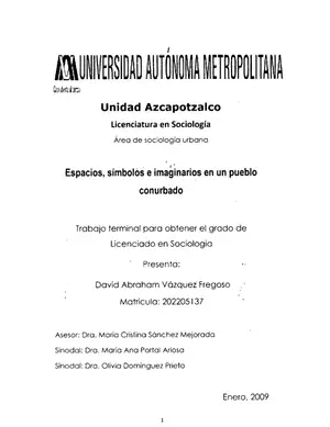 Imaginarios Urbanos en Huixquilucan