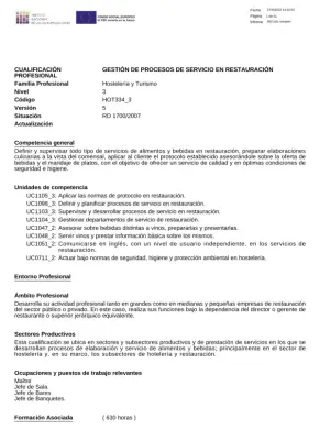 Protocolo en Restauración: Guía Nivel 3