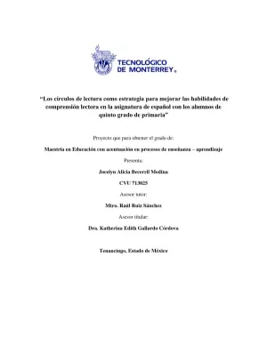 Círculos de lectura: Mejora lectora