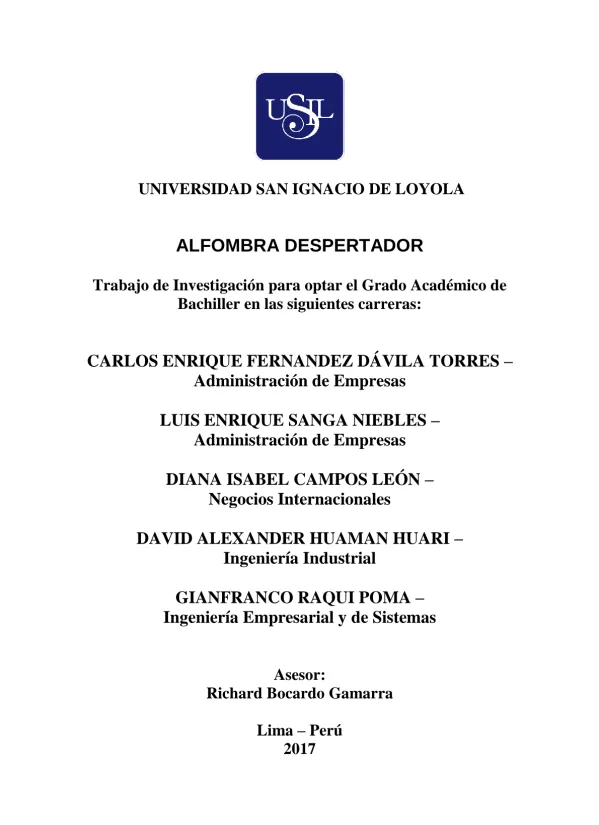 Alfombra despertador