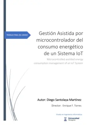 Gestión Energética IoT: Microcontroladores