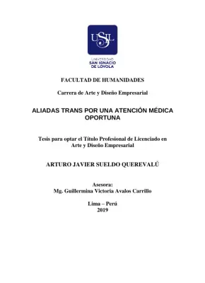 Atención médica trans: Tesis