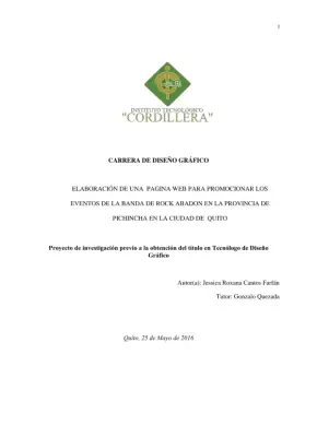 Página web para banda Abadón