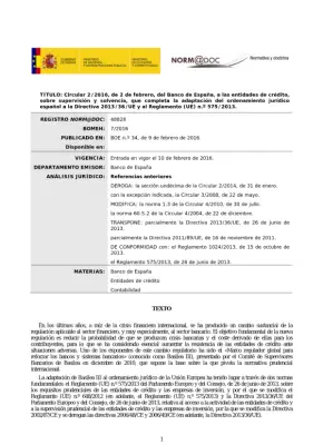 Supervisión y Solvencia Bancaria
