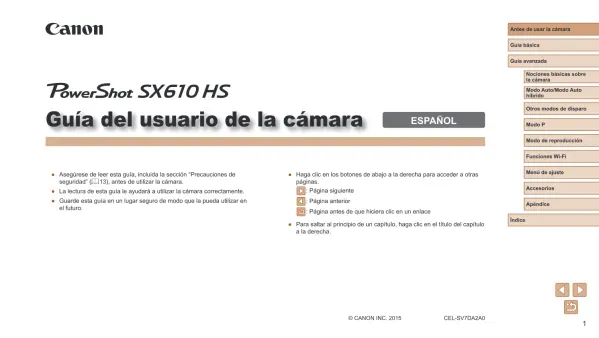 Guía del usuario de la cámara