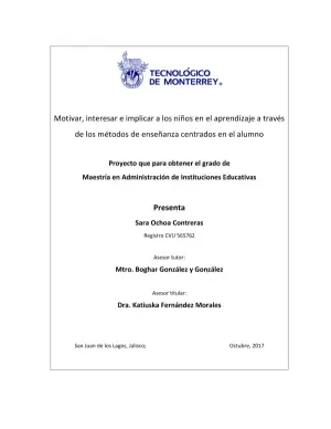Métodos centrados en el alumno