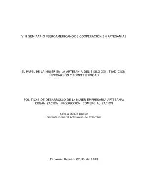 Mujeres Artesanas: Innovación y Mercado