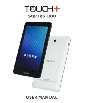 Guía de Usuario: Tu Tableta