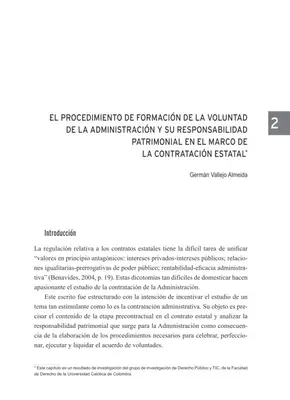 Contratos Estatales: Responsabilidad Patrimonial
