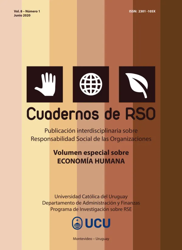 Publicación interdisciplinaria sobre Responsabilidad Social de las Organizaciones. Volumen especial sobre ECONOMÍA HUMANA