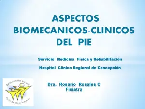 Biomecánica Clínica del Pie