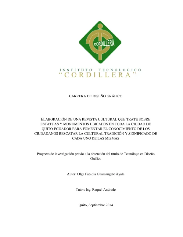 CARRERA DE DISEÑO GRÁFICO