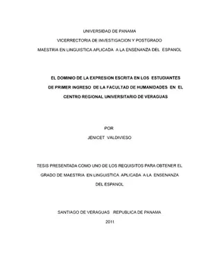 Expresión escrita en estudiantes