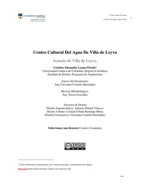 Centro Cultural del Agua: Villa de Leyva