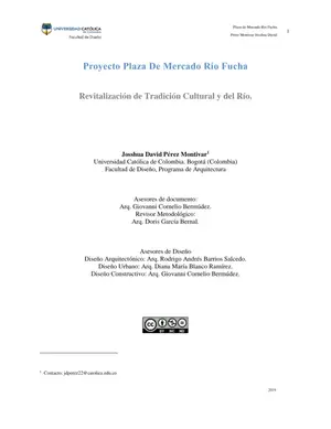 Recuperación Río Fucha: Espacio Público