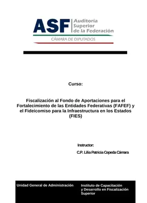 Fiscalización FAFEF: Guía Completa