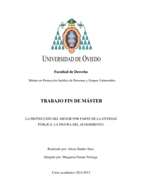 Acogimiento de Menores: Protección Pública