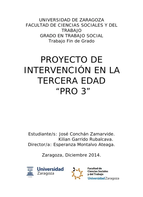 Proyecto de Intervención Pro 3