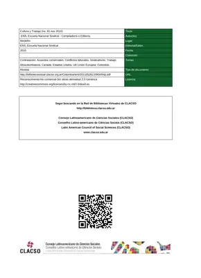 Acuerdos Comerciales: Impacto Laboral