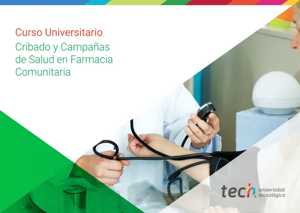 Curso Universitario Cribado y Campañas de Salud en Farmacia Comunitaria