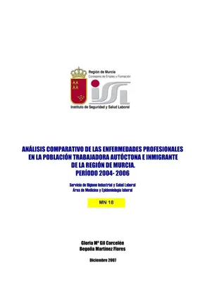Enfermedades Profesionales Inmigrantes Murcia